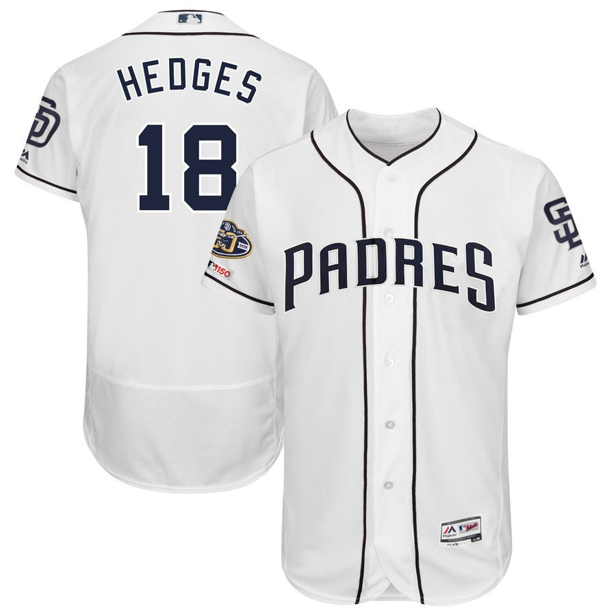 Austin Hedges San Diego Padres white jersey