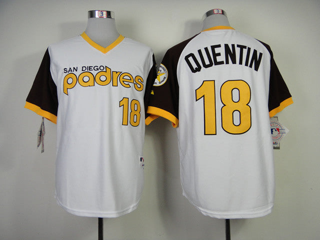 Quentin San Diego Padres white jersey