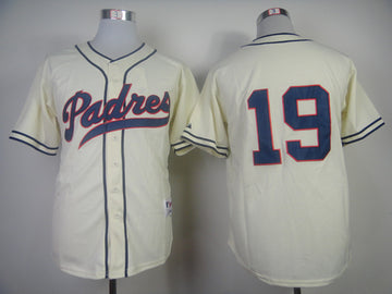 Gwynn San Diego Padres cream jersey