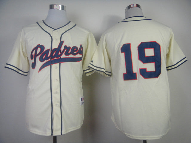 Gwynn San Diego Padres cream jersey