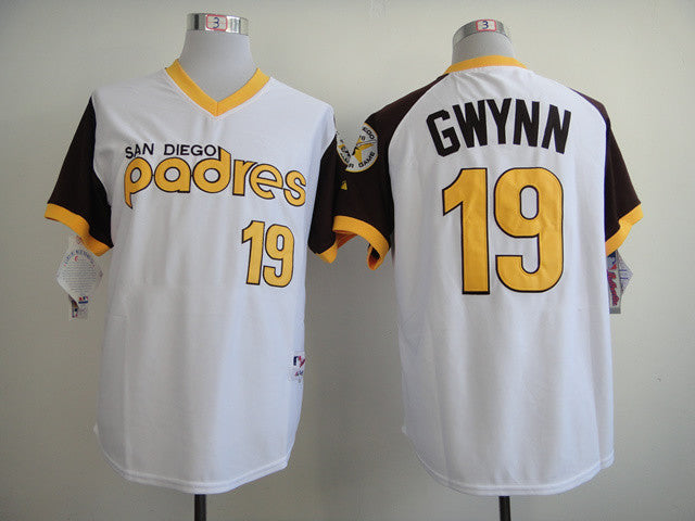 Gwynn San Diego Padres white jersey