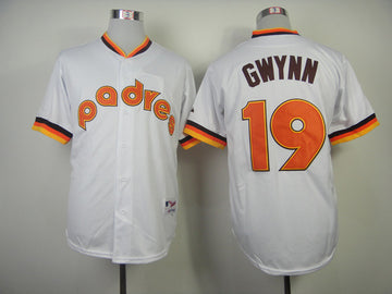 Gwynn San Diego Padres white jersey