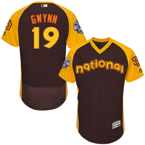 Tony Gwynn San Diego Padres brown Game jersey