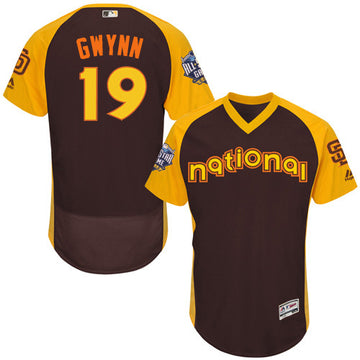 Tony Gwynn San Diego Padres brown Game jersey