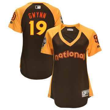 Tony Gwynn San Diego Padres brown All-Star jersey