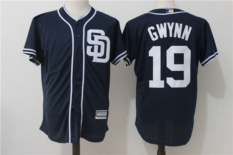 Tony Gwynn San Diego Padres navy jersey