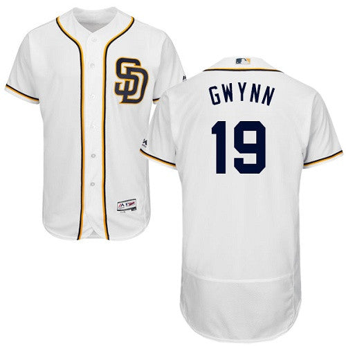 Tony Gwynn San Diego Padres white jersey