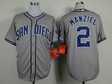 Johnny Manziel San Diego Padres grey jersey