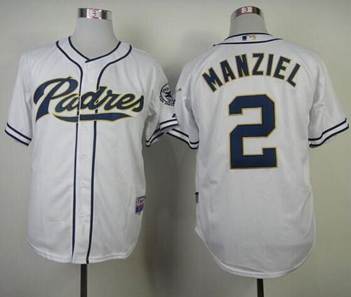 Johnny Manziel San Diego Padres white jersey
