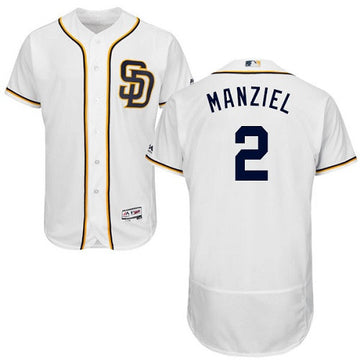 Johnny Manziel San Diego Padres white jersey