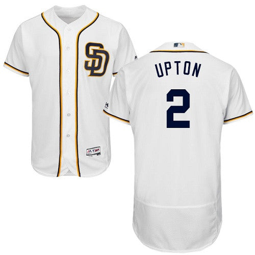 Melvin Upton San Diego Padres white jersey