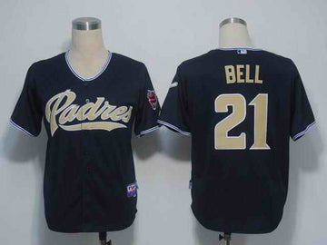 Bell San Diego Padres blue jersey