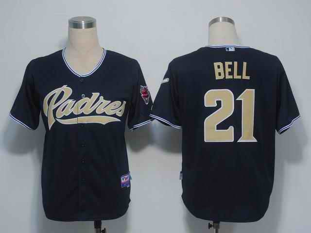Bell San Diego Padres blue jersey