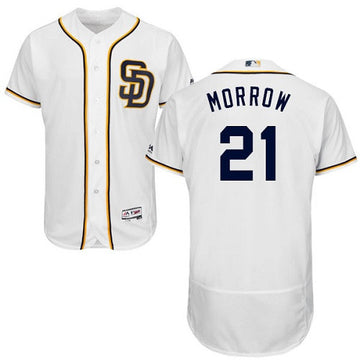 Brandon Morrow San Diego Padres white jersey