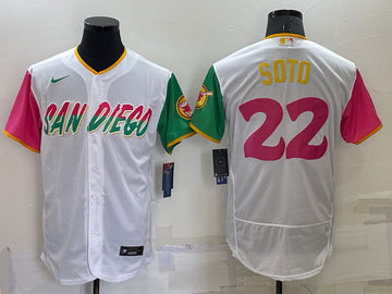 Juan Soto San Diego Padres white City Connect jersey