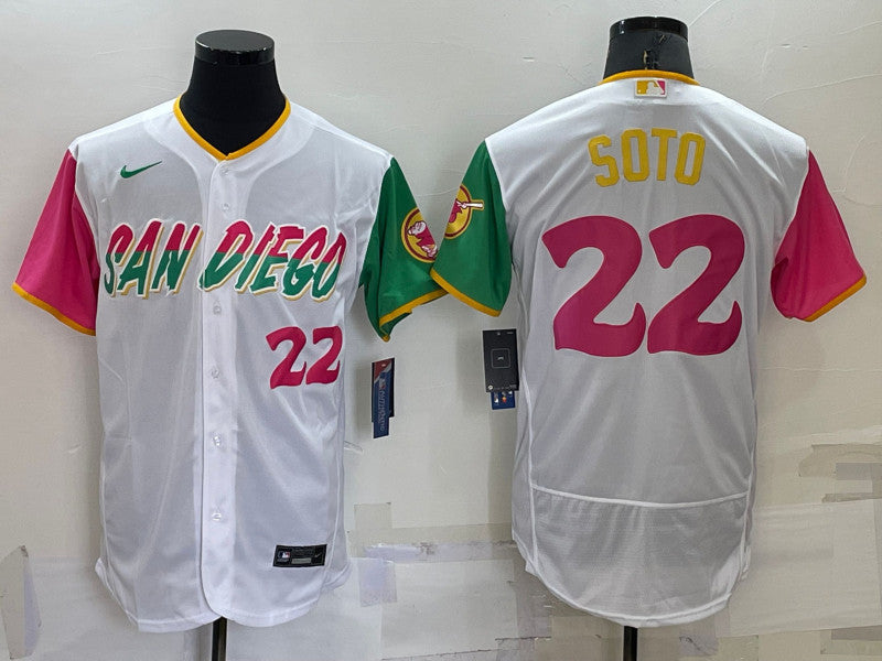Juan Soto San Diego Padres white City Connect jersey