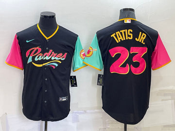 Fernando Tatis Jr San Diego Padres black City Connect jersey