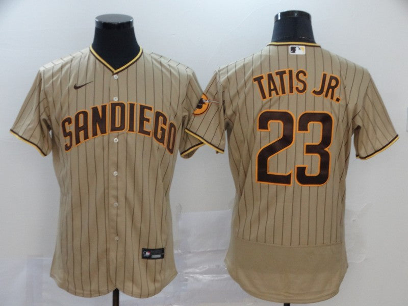 Fernando Tatis Jr San Diego Padres cream jersey