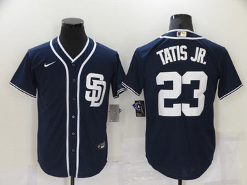 Fernando Tatis Jr San Diego Padres navy jersey