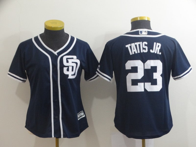 Fernando Tatis Jr San Diego Padres navy jersey