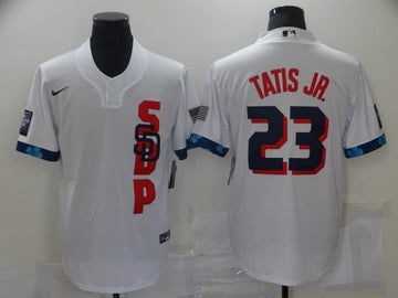 Fernando Tatis Jr San Diego Padres white All-Star jersey