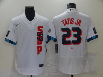 Fernando Tatis Jr San Diego Padres white All-Star jersey