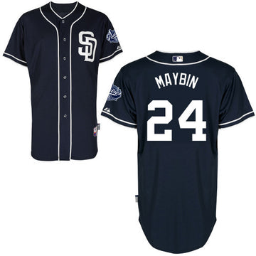 Maybin San Diego Padres blue jersey