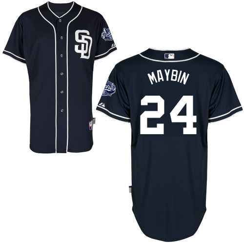 Maybin San Diego Padres blue jersey