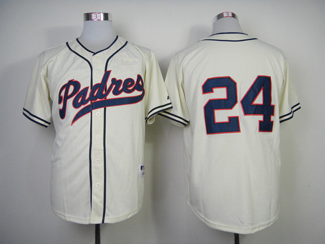 Maybin San Diego Padres cream jersey