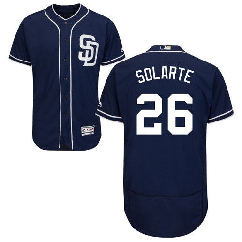Yangervis Solarte San Diego Padres navy jersey