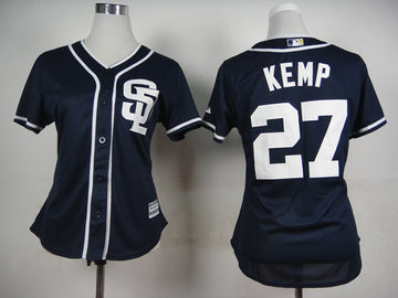 Kemp San Diego Padres blue jersey