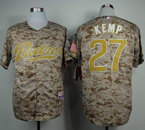 Matt Kemp San Diego Padres camo Alternate jersey