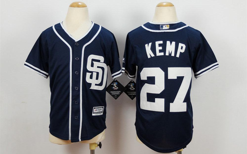 Matt Kemp San Diego Padres blue jersey