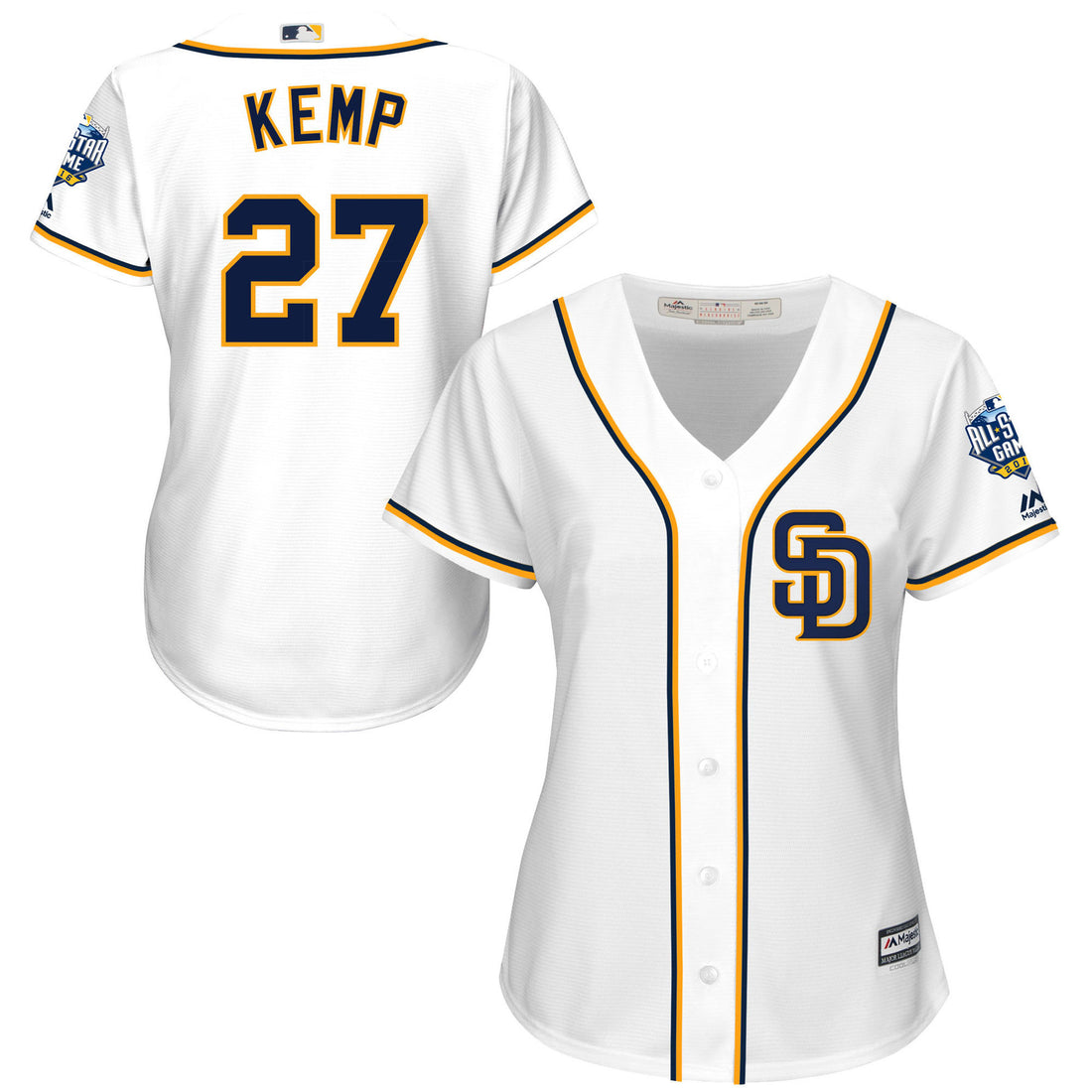 Matt Kemp San Diego Padres white All-Star jersey
