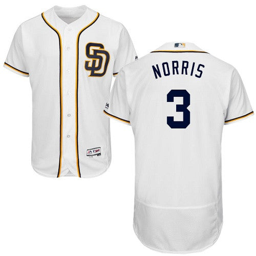 Derek Norris San Diego Padres white jersey