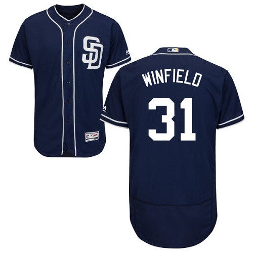 Dave Winfield San Diego Padres navy jersey