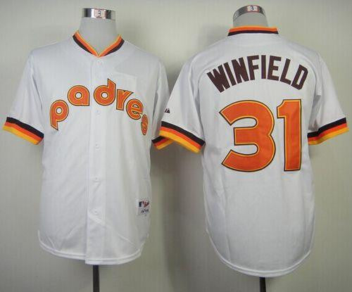 Dave Winfield San Diego Padres white jersey