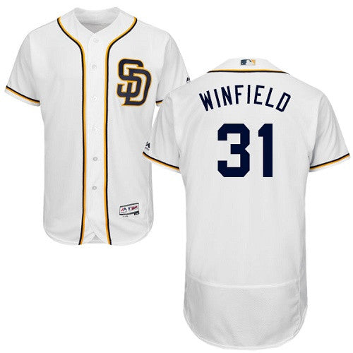 Dave Winfield San Diego Padres white jersey