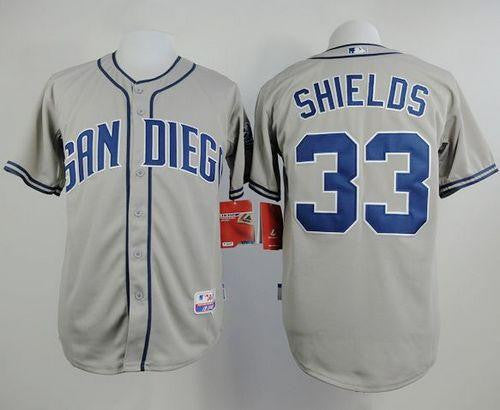 James Shields San Diego Padres grey jersey