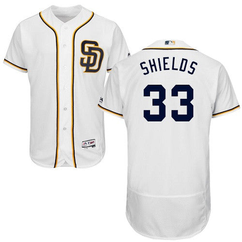 James Shields San Diego Padres white jersey