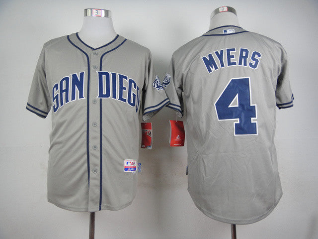 Myers San Diego Padres grey jersey