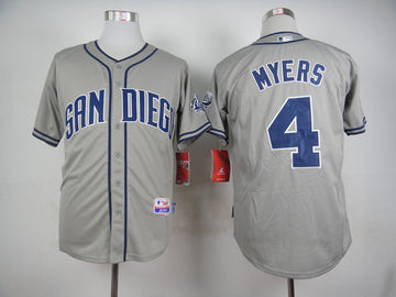 Myers San Diego Padres grey jersey
