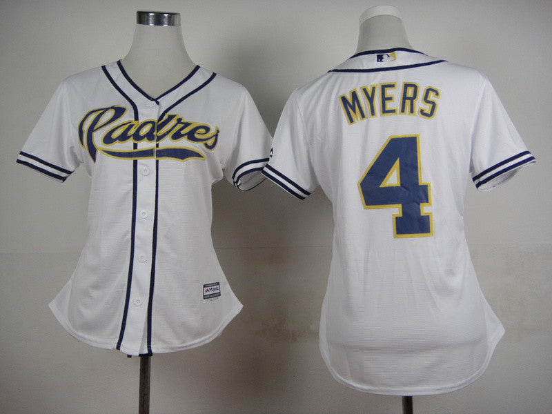 Myers San Diego Padres white jersey