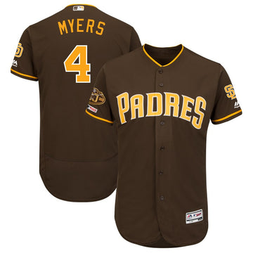 Wil Meyers San Diego Padres brown jersey