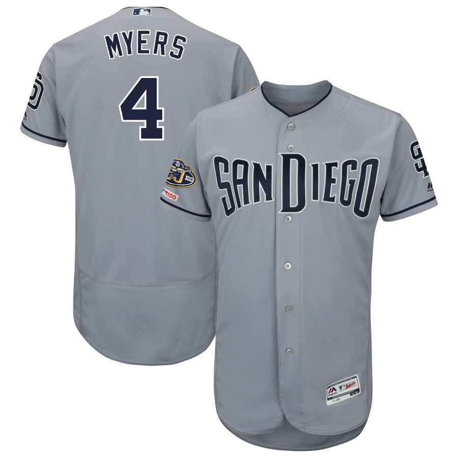 Wil Meyers San Diego Padres gray jersey