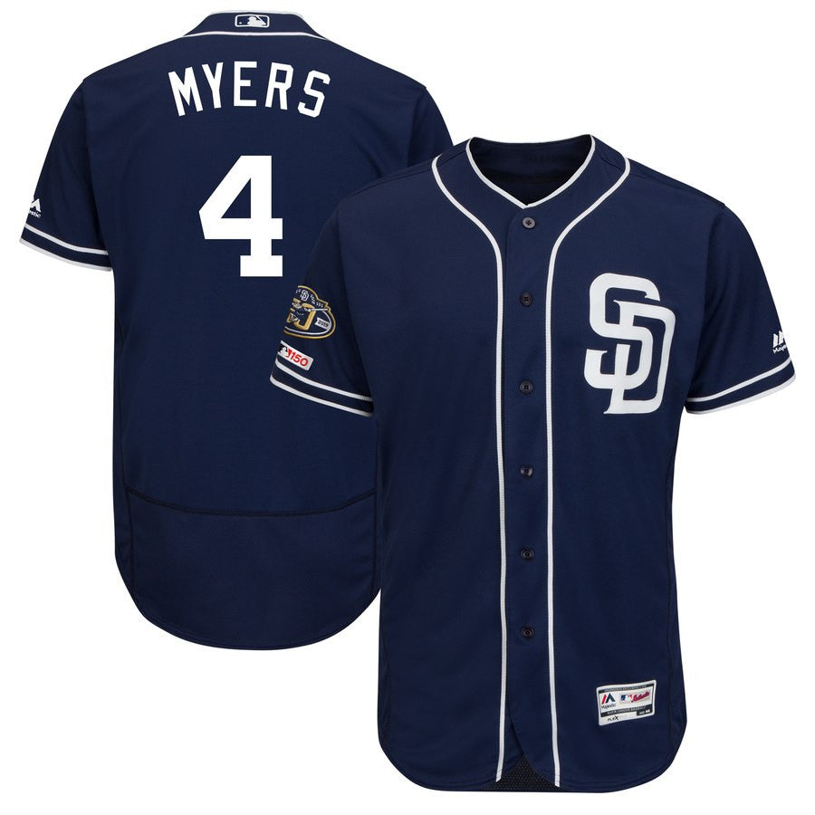 Wil Meyers San Diego Padres navy jersey