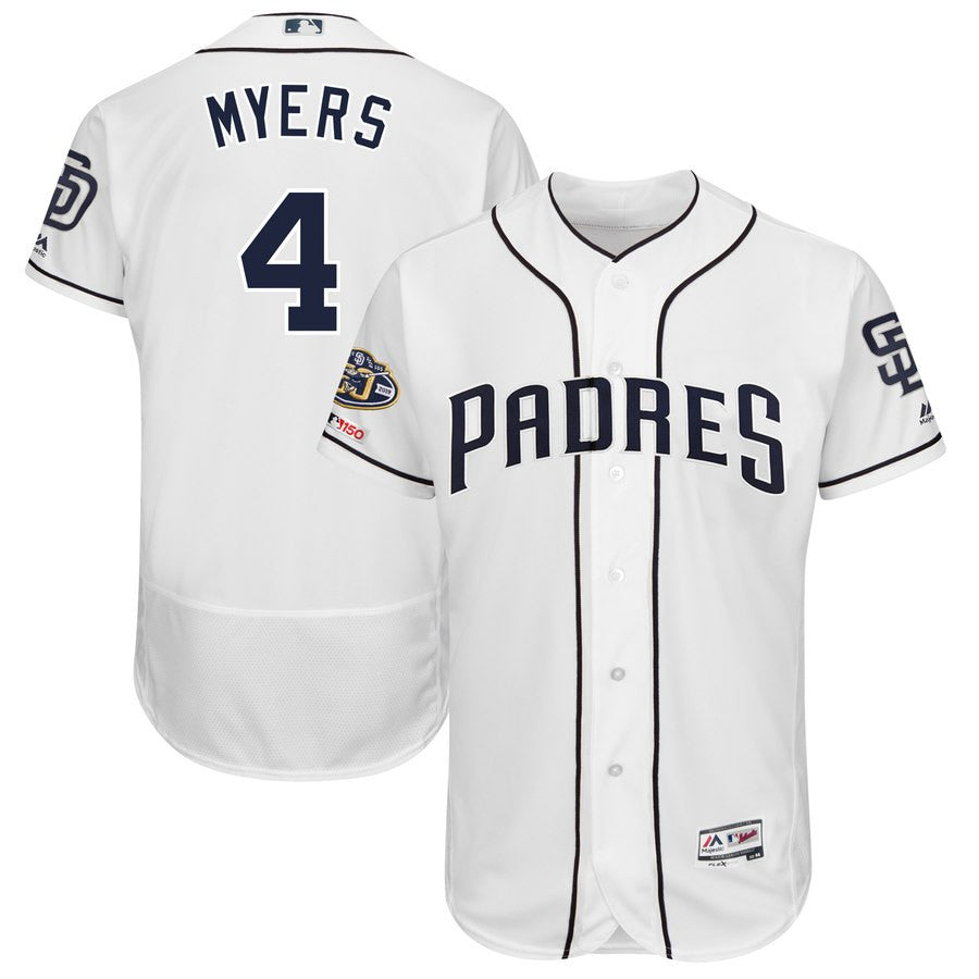 Wil Meyers San Diego Padres white jersey