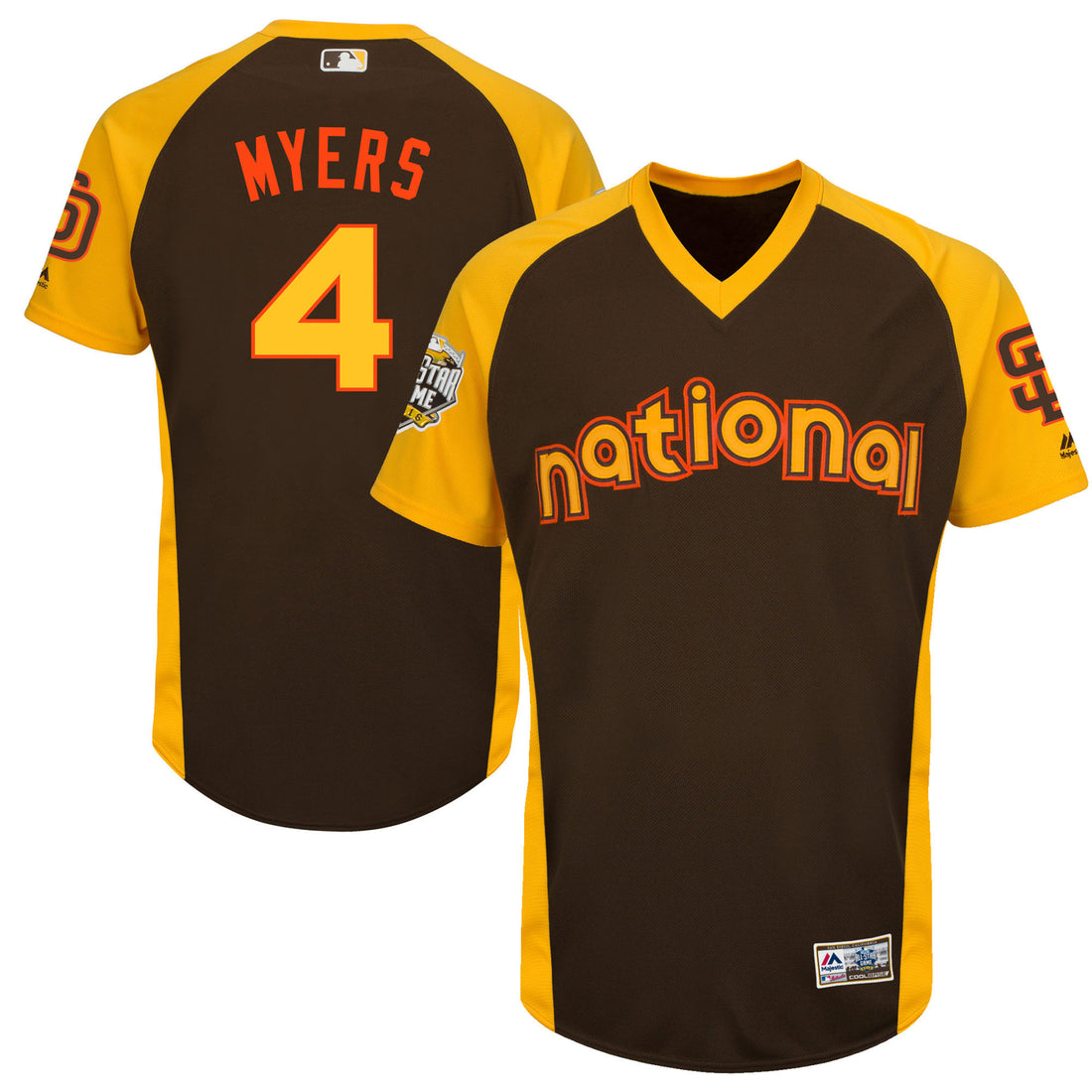 Wil Myers San Diego Padres brown All-Star jersey