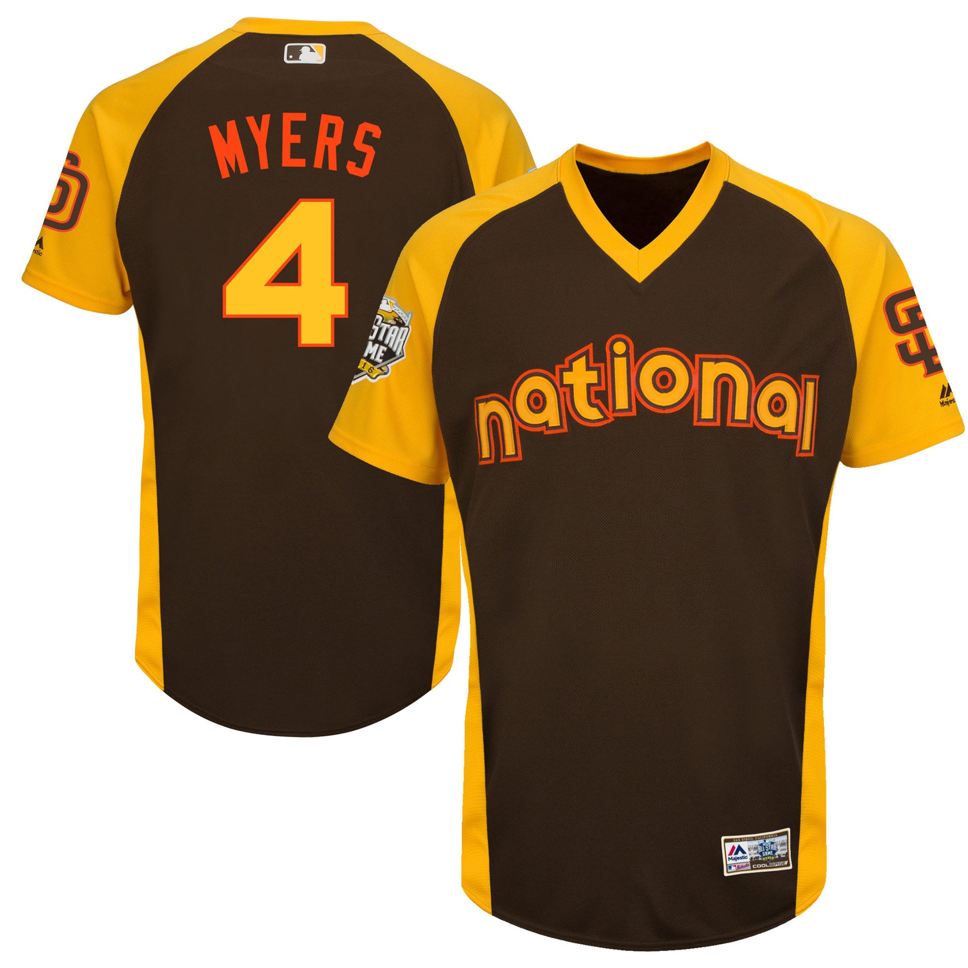 Wil Myers San Diego Padres brown All-Star jersey
