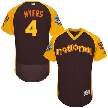 Padres Wil Myers National League All-Star brown All-Star jersey